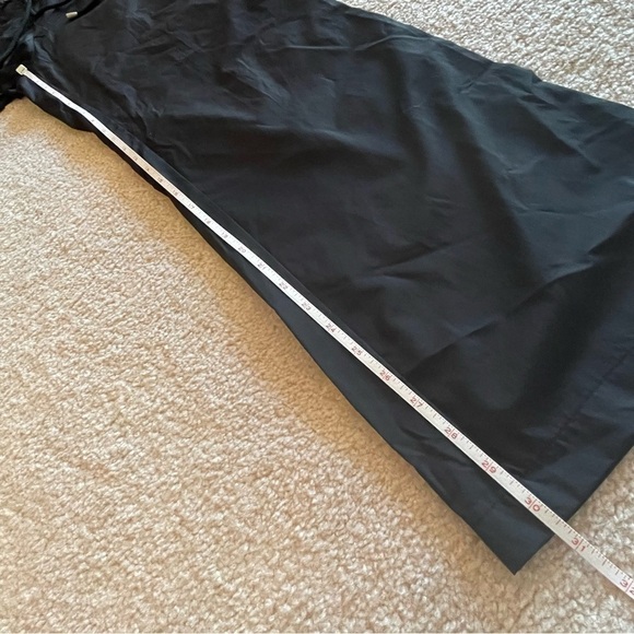 Chicos Womens Black nylon track pants Size 1.5 M / 10 Black Non-Stretch Pockets - Picture 9 of 12